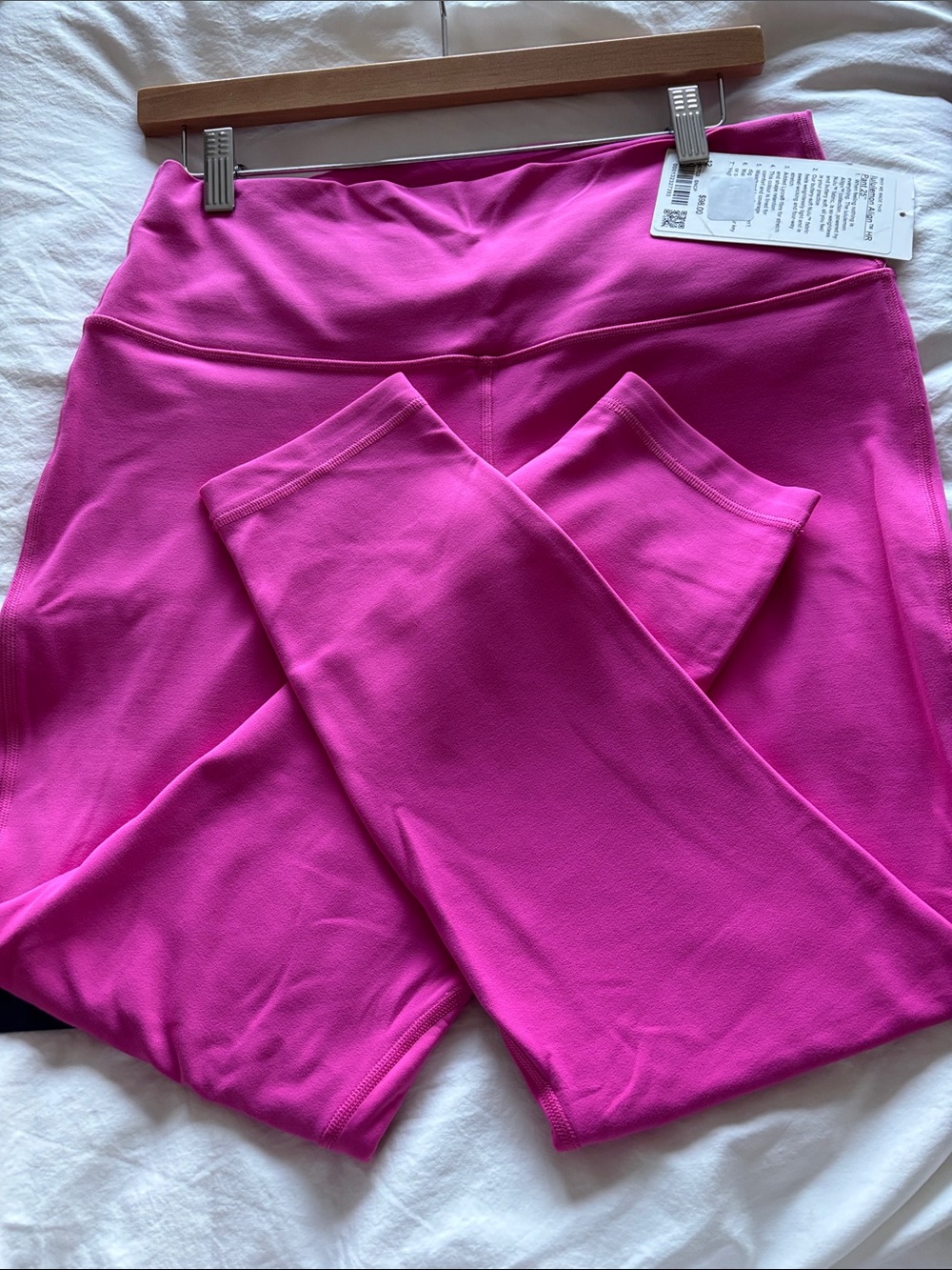 Lululemon Align HR Pant 25” Hot Pink High-Rise Performance Leggings - Picture 2 of 3